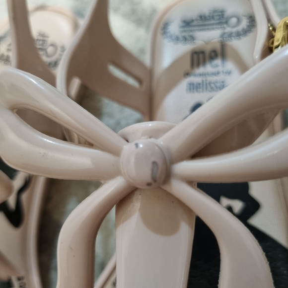 MELISSA "Alice in Wonderland" Pale Pink Sandals, Size 35 - Picture 10 of 12